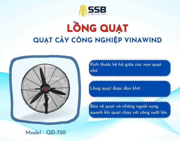 Lồng quạt đứng vinawind