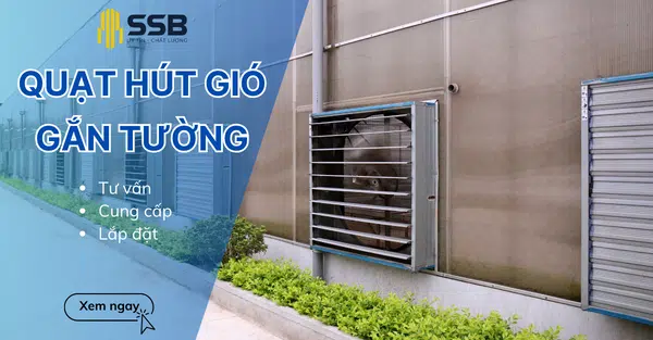 quạt hút gió gắn tường