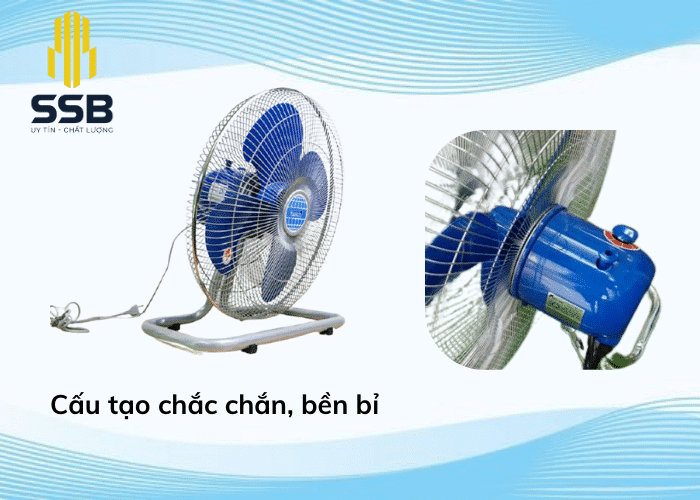 Cấu Tạo Quạt Sàn Chinghai