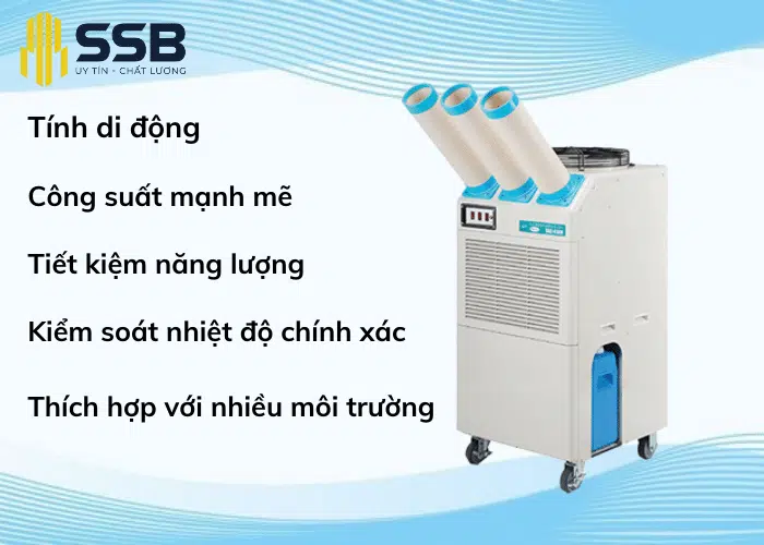 Đặc điểm Nổi Bật Của Máy Lạnh Di động Công Nghiệp