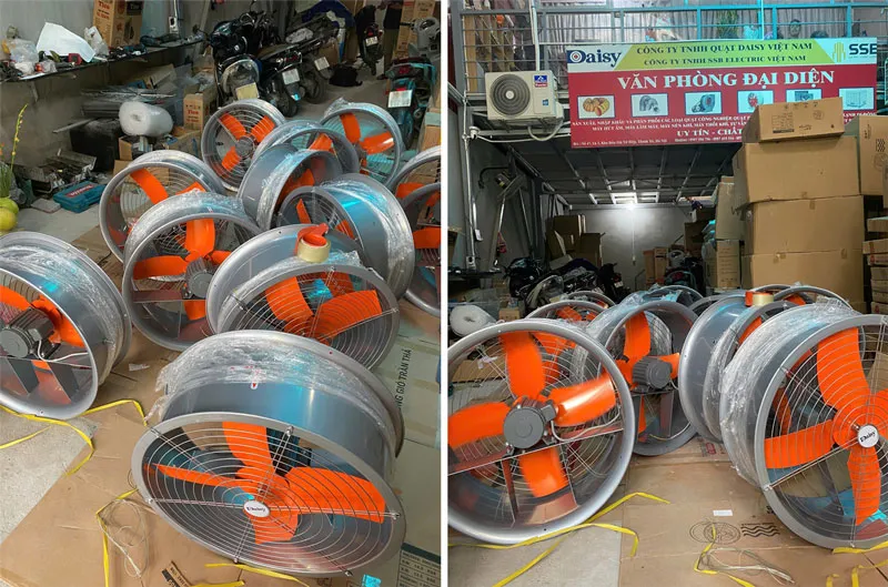 Quạt Hút Công Nghiệp Tròn Daisy DYT 60D