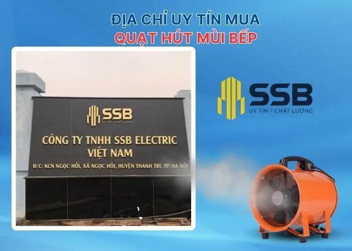 Địa chỉ bán quạt hút mùi công nghiệp uy tín