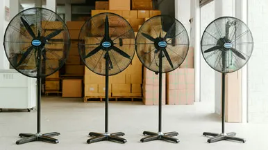 Cấu Tạo Quạt đứng Công Nghiệp