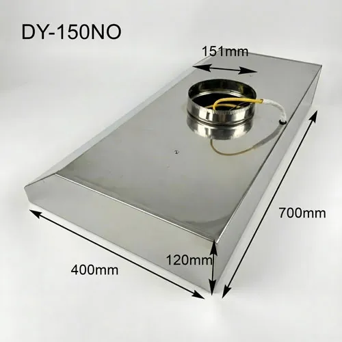 Combo Quạt Hút Mùi Máng Chụp Inox Dy 150no
