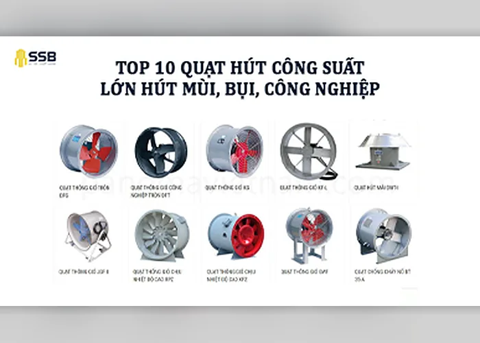 Mua quạt hút công suất lớn tốt nhất | Giá rẻ tại xưởng 2026